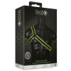 harnais phosphorescent gladiator glow noir vert neon 1