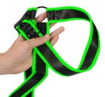 harnais phosphorescent gladiator glow noir vert neon 8