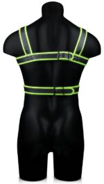 harnais phosphorescent glow body noir 7