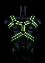 harnais phosphorescent glow body noir 9