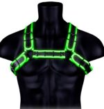 harnais phosphorescent glow buckle noir