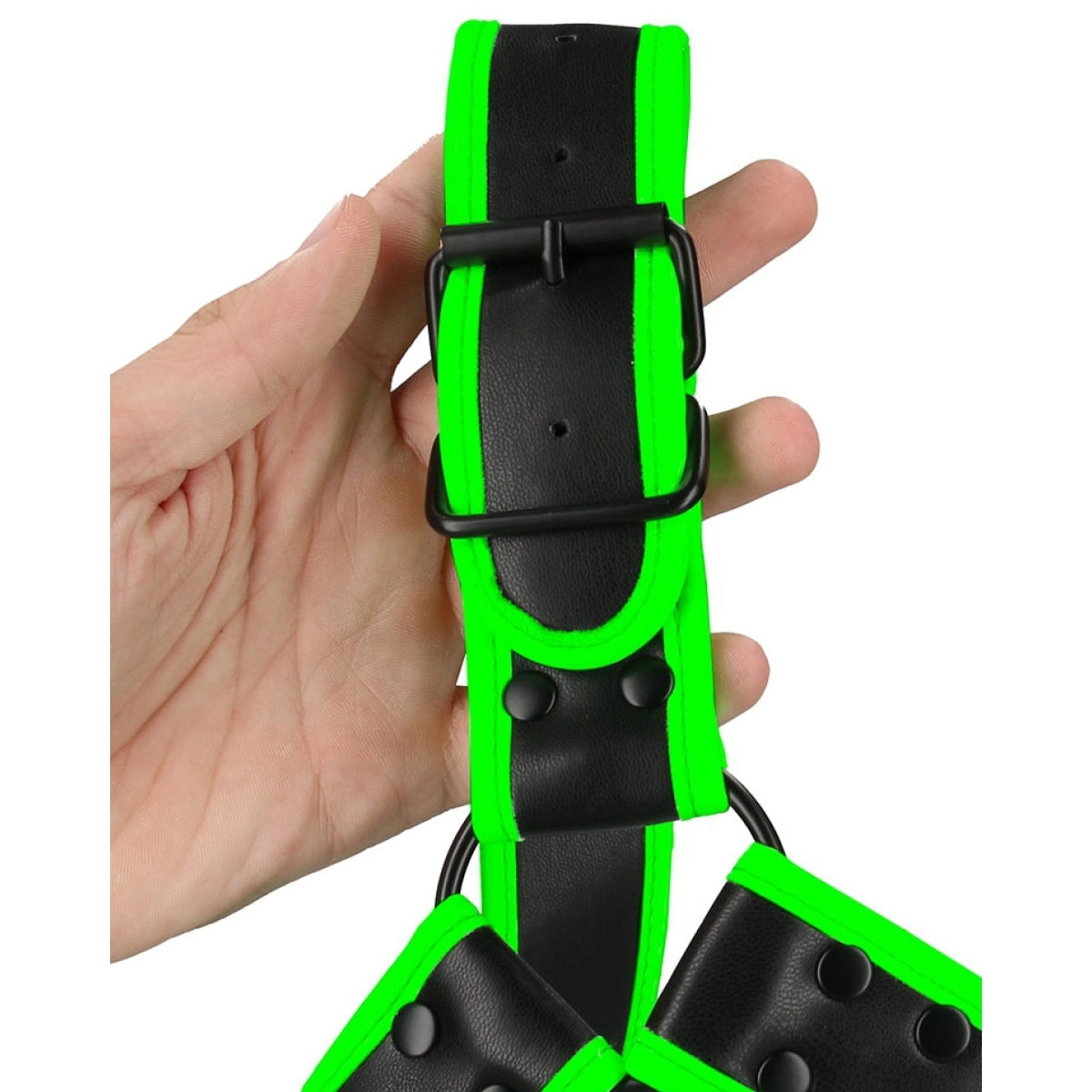 harnais phosphorescent glow buckle noir 7
