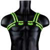 harnais phosphorescent glow strike noir