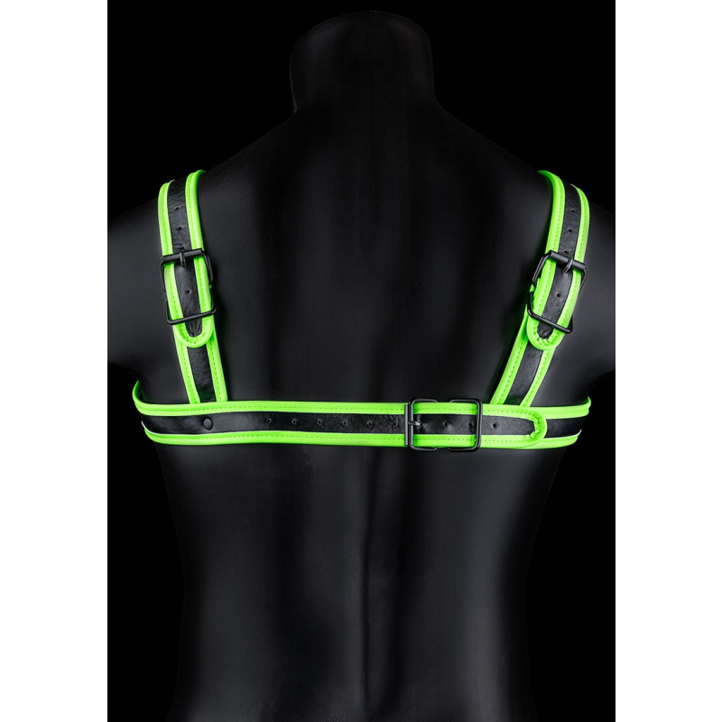 harnais phosphorescent glow strike noir 4