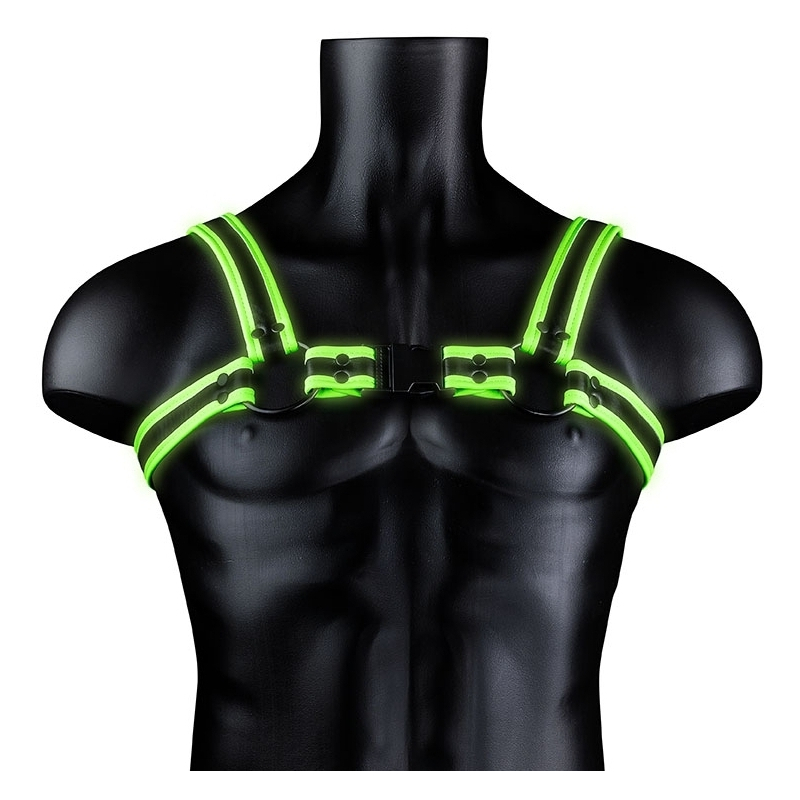 harnais phosphorescent glow strike noir 6