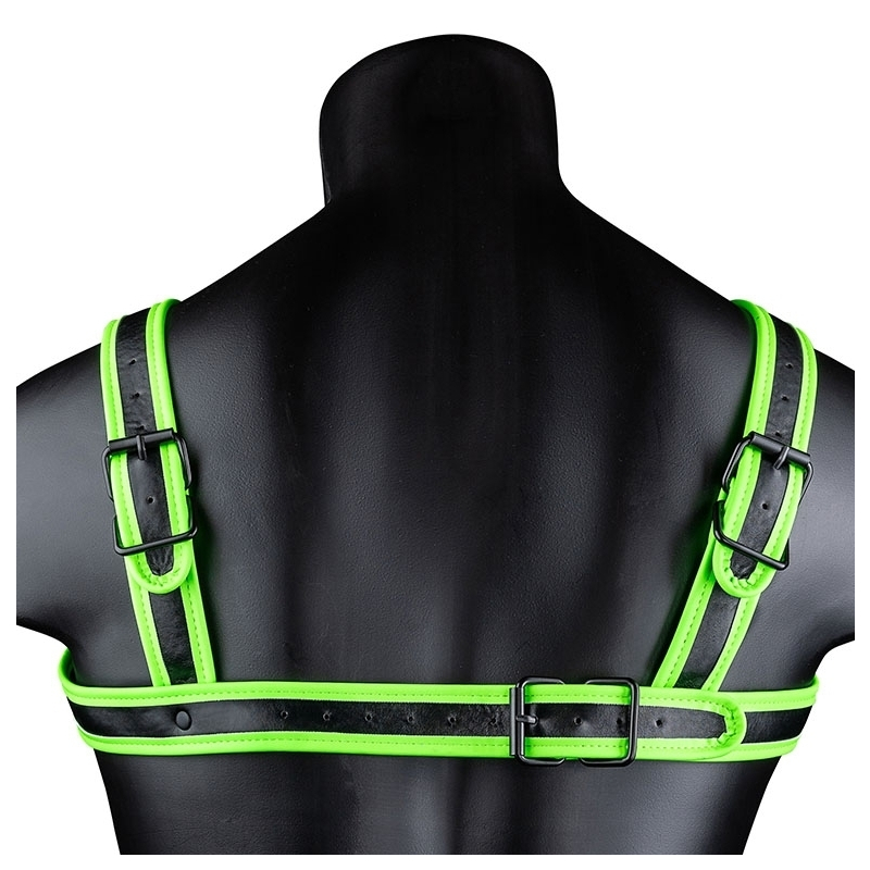 harnais phosphorescent glow strike noir 7