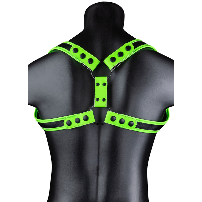 harnais phosphorescent sling glow noir vert neon 1