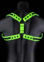 harnais phosphorescent sling glow noir vert neon 10