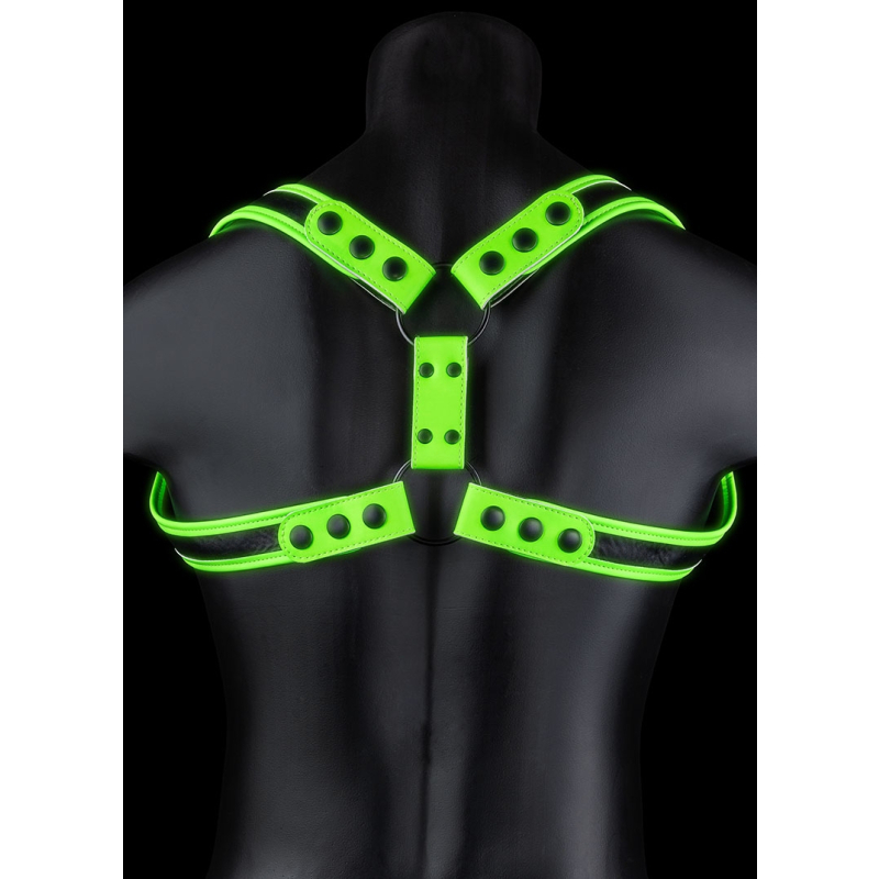 harnais phosphorescent sling glow noir vert neon 4
