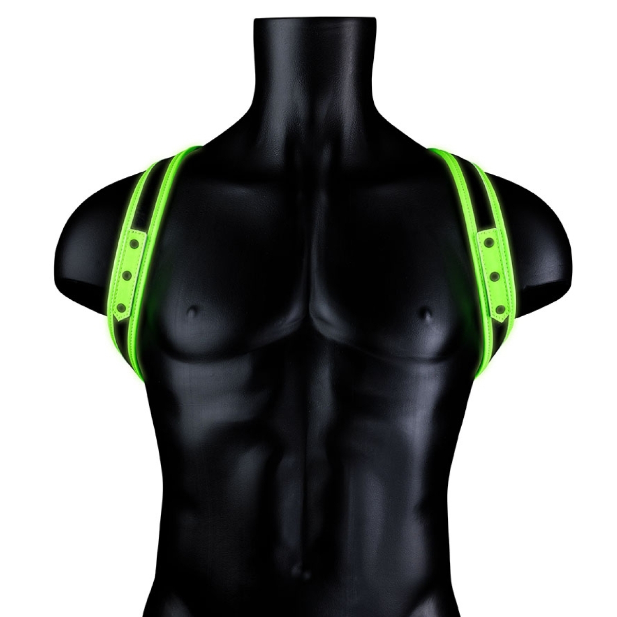 harnais phosphorescent sling glow noir vert neon 6