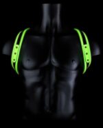 harnais phosphorescent sling glow noir vert neon 9