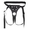 harnais pour gode ceinture open strap noir