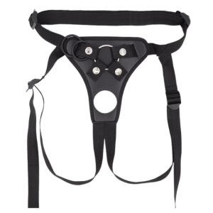 harnais pour gode ceinture open strap noir