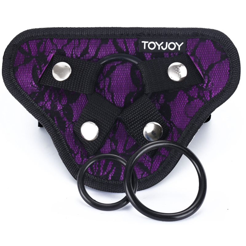 harnais pour gode ceinture strap on get real violet 3