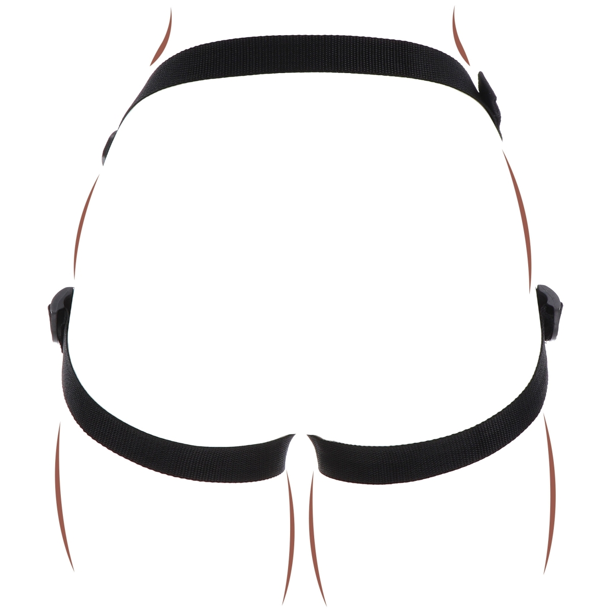 harnais pour gode ceinture strap on get real violet 6