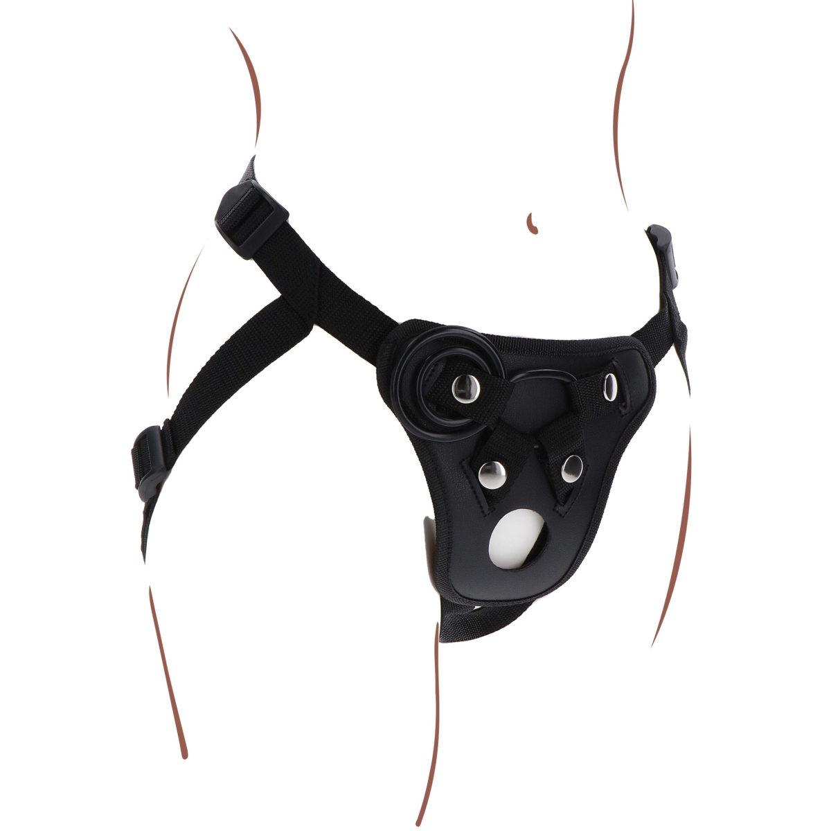 harnais pour gode ceinture strap on pleasure 7 scaled