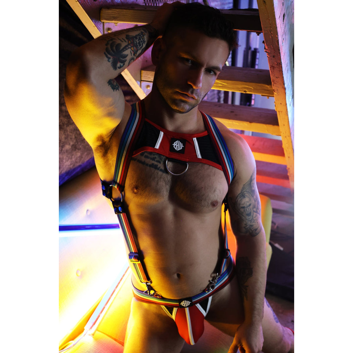 harnais retro remix rouge 8