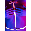 harnais sexy glow in the dark lxl rose 3