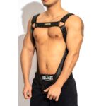 harnais sexy harness simili noir