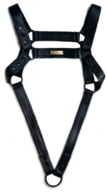 harnais sexy harness simili noir 4