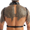 harnais simili halter noir 1