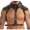 harnais simili halter noir