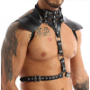 harnais simili halter noir 2