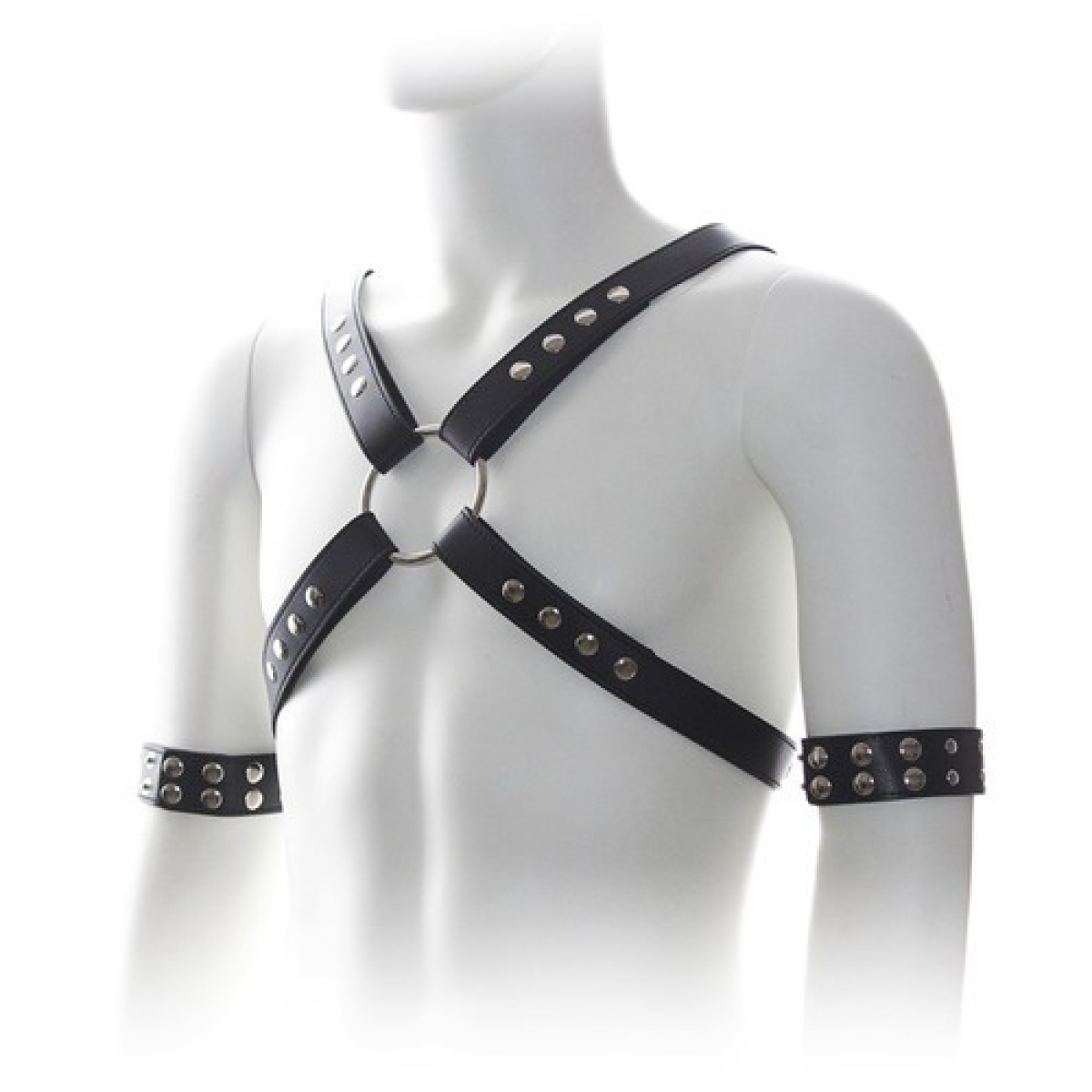 harnais sm cross male chest 8