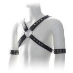harnais sm cross male chest 8