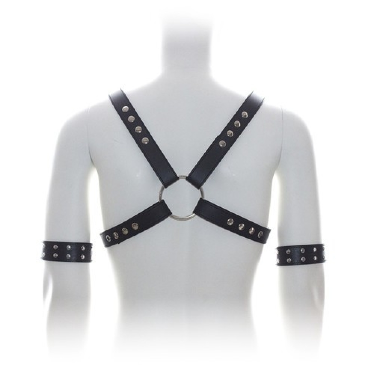 harnais sm cross male chest 9