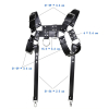 harnais sm garter noir 4