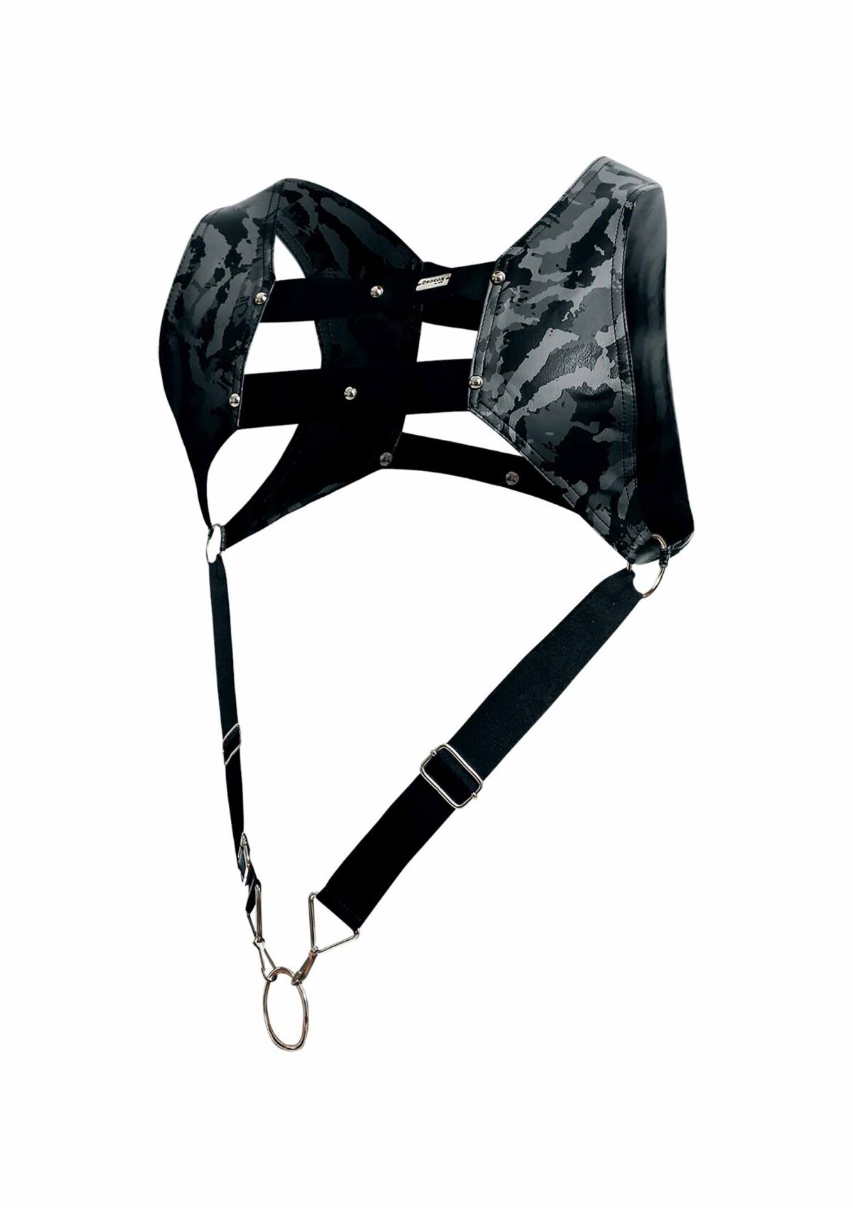 harnais top cockring dngeon gris 6