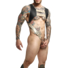 harnais top cockring dngeon noir dore 4