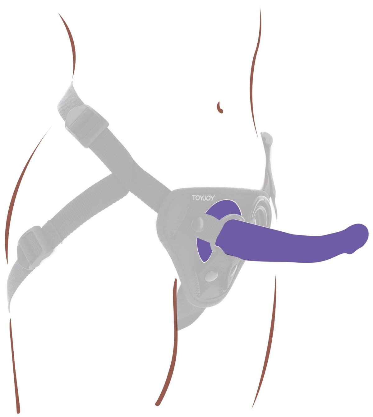 harness dong m purple 3