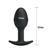 heavy balls silicone butt plug simple 2