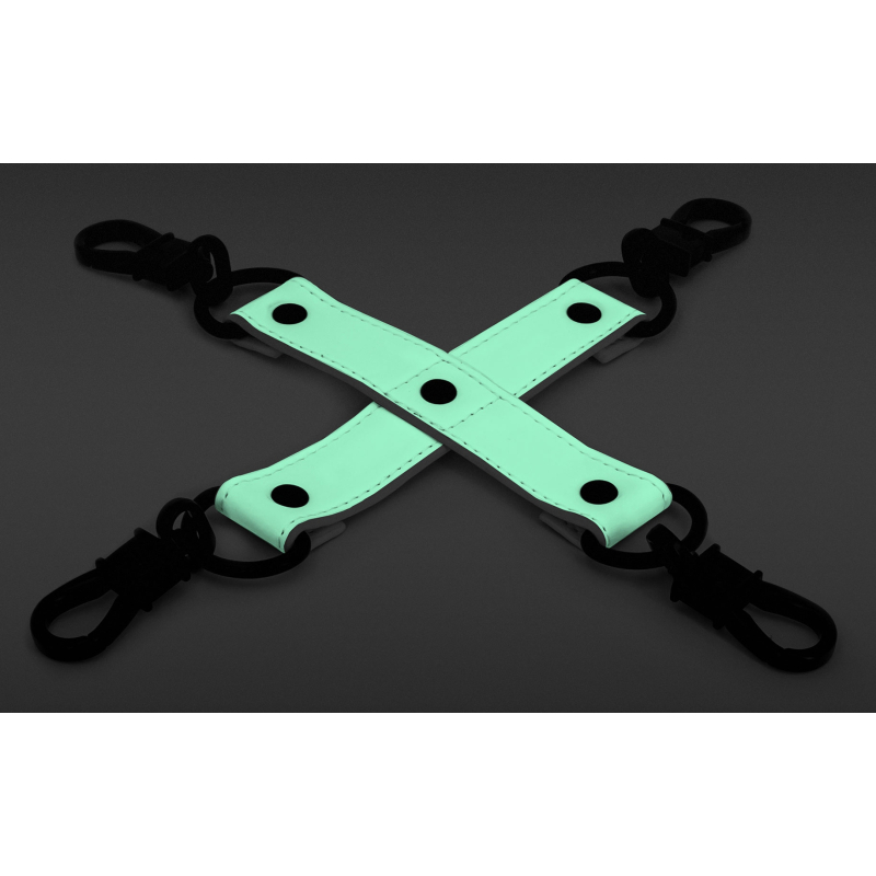 hogtie fluorescent pour les menottes glo