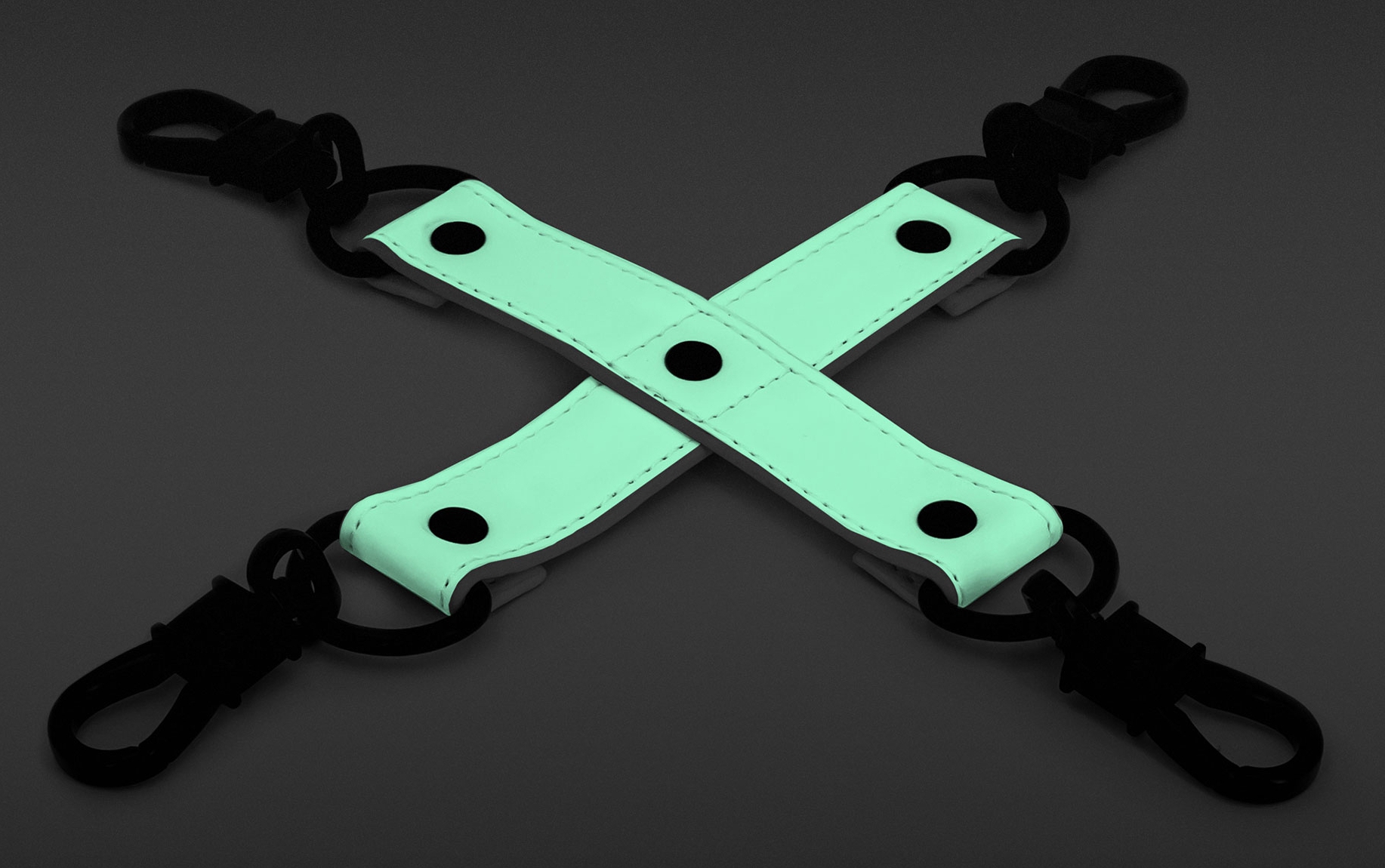 hogtie fluorescent pour les menottes glo