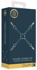 hogtie pour menottes connector bleu 1