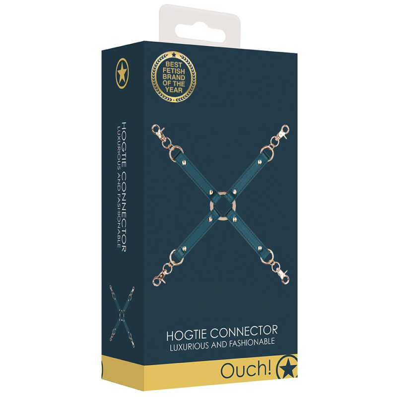 hogtie pour menottes connector bleu 1