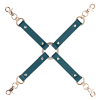 hogtie pour menottes connector bleu