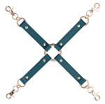 hogtie pour menottes connector bleu