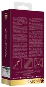 hogtie pour menottes connector rouge 3