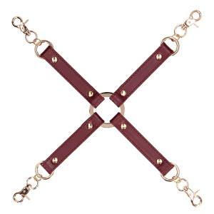 hogtie pour menottes connector rouge