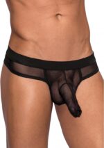 hose thong black s m