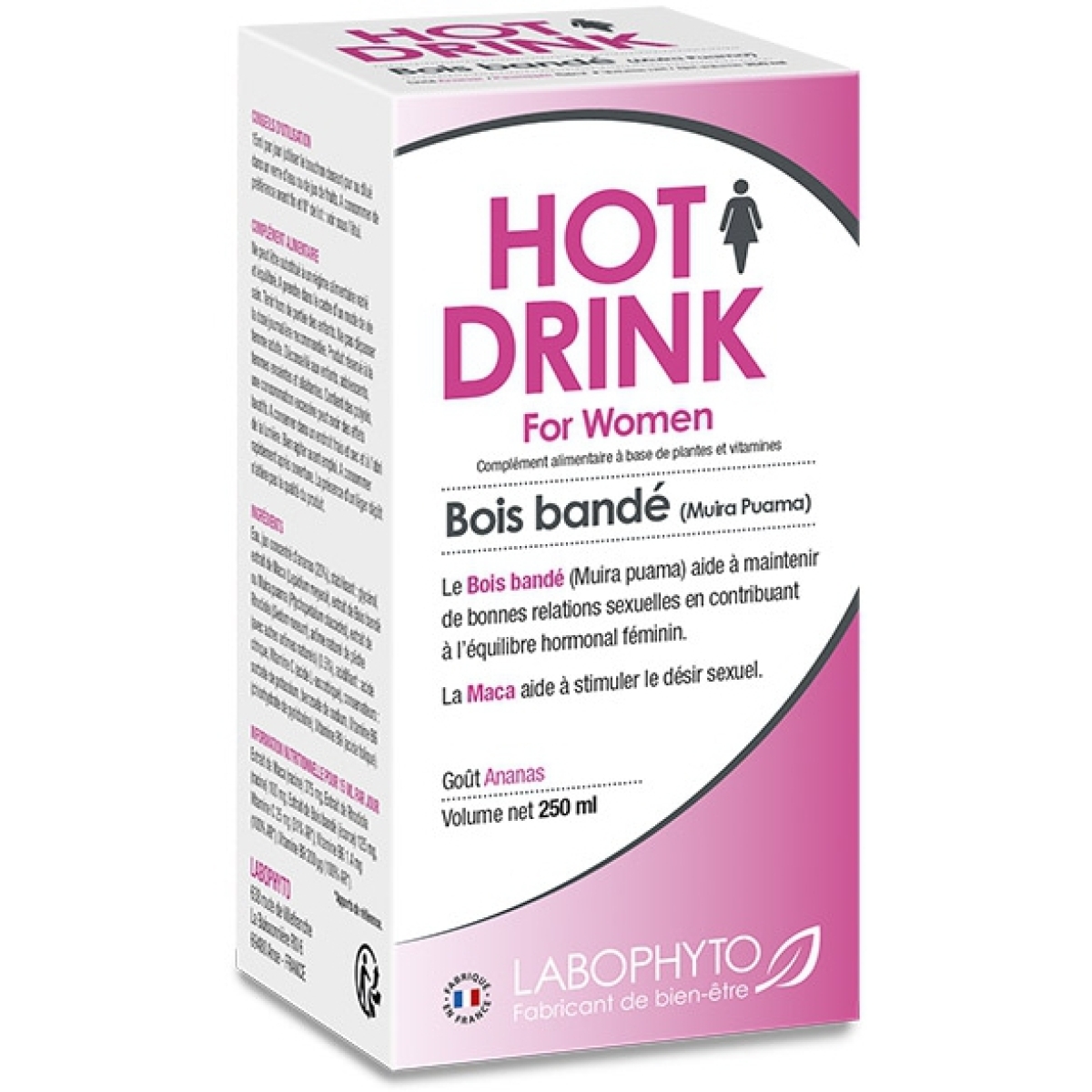 hot drink femme bois bande 250 ml