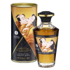 huile de massage chauffante aphrodisiaque baisers au caramel 100ml