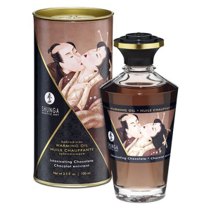 huile de massage chauffante aphrodisiaque chocolat enivrant 100 ml