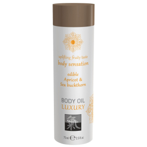 huile de massage comestible abricot et argousier 75ml