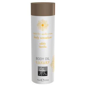 huile de massage comestible vanille 75ml