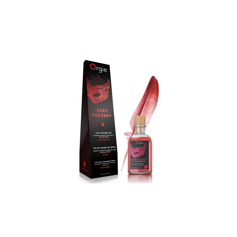 huile-de-massage-embrassable-sexy-therapy-fraise-100ml huile de massage embrassable sexy therapy fraise 100ml